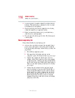 Preview for 116 page of Toshiba A80-S178TD User Manual