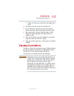 Preview for 117 page of Toshiba A80-S178TD User Manual