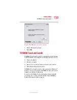 Preview for 159 page of Toshiba A80-S178TD User Manual