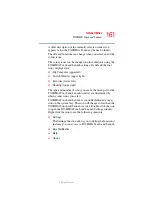 Preview for 161 page of Toshiba A80-S178TD User Manual