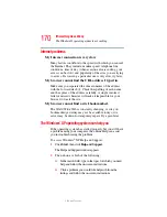 Preview for 170 page of Toshiba A80-S178TD User Manual