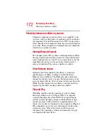 Preview for 172 page of Toshiba A80-S178TD User Manual