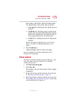 Preview for 175 page of Toshiba A80-S178TD User Manual