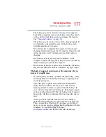 Preview for 177 page of Toshiba A80-S178TD User Manual