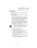 Preview for 179 page of Toshiba A80-S178TD User Manual