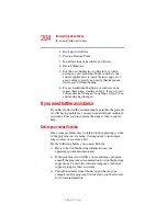 Preview for 204 page of Toshiba A80-S178TD User Manual