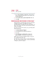 Preview for 210 page of Toshiba A80-S178TD User Manual