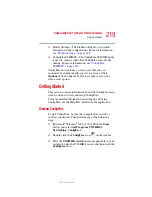 Preview for 219 page of Toshiba A80-S178TD User Manual