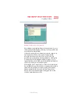 Preview for 223 page of Toshiba A80-S178TD User Manual