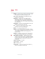 Preview for 254 page of Toshiba A80-S178TD User Manual