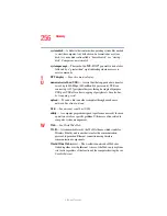 Preview for 256 page of Toshiba A80-S178TD User Manual