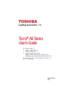 Предварительный просмотр 1 страницы Toshiba A9-S9012X User Manual