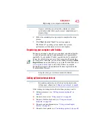 Preview for 43 page of Toshiba A9-S9012X User Manual