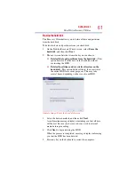 Preview for 61 page of Toshiba A9-S9012X User Manual