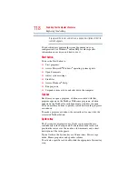 Preview for 118 page of Toshiba A9-S9012X User Manual