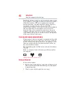 Preview for 48 page of Toshiba A9-S9018V - Tecra - Core 2 Duo 2.1 GHz User Manual