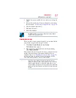 Preview for 57 page of Toshiba A9-S9018V - Tecra - Core 2 Duo 2.1 GHz User Manual