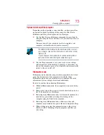 Preview for 73 page of Toshiba A9-S9018V - Tecra - Core 2 Duo 2.1 GHz User Manual