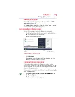 Preview for 77 page of Toshiba A9-S9018V - Tecra - Core 2 Duo 2.1 GHz User Manual