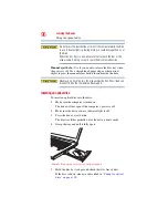 Preview for 96 page of Toshiba A9-S9018V - Tecra - Core 2 Duo 2.1 GHz User Manual