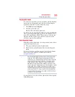 Preview for 99 page of Toshiba A9-S9018V - Tecra - Core 2 Duo 2.1 GHz User Manual