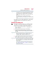 Preview for 107 page of Toshiba A9-S9018V - Tecra - Core 2 Duo 2.1 GHz User Manual