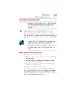 Preview for 109 page of Toshiba A9-S9018V - Tecra - Core 2 Duo 2.1 GHz User Manual