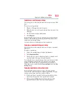 Preview for 169 page of Toshiba A9-S9018V - Tecra - Core 2 Duo 2.1 GHz User Manual