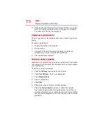 Preview for 170 page of Toshiba A9-S9018V - Tecra - Core 2 Duo 2.1 GHz User Manual