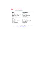 Preview for 208 page of Toshiba A9-S9018V - Tecra - Core 2 Duo 2.1 GHz User Manual