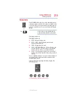 Preview for 219 page of Toshiba A9-S9018V - Tecra - Core 2 Duo 2.1 GHz User Manual