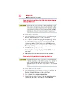 Preview for 62 page of Toshiba A9 S9020X - Tecra - Core 2 Duo 2.4 GHz User Manual