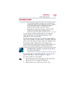 Preview for 69 page of Toshiba A9 S9020X - Tecra - Core 2 Duo 2.4 GHz User Manual