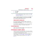 Preview for 79 page of Toshiba A9 S9020X - Tecra - Core 2 Duo 2.4 GHz User Manual