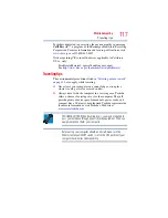 Preview for 117 page of Toshiba A9 S9020X - Tecra - Core 2 Duo 2.4 GHz User Manual