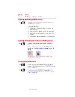 Preview for 216 page of Toshiba A9 S9020X - Tecra - Core 2 Duo 2.4 GHz User Manual