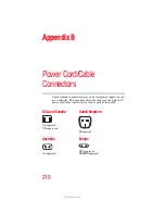 Preview for 218 page of Toshiba A9 S9020X - Tecra - Core 2 Duo 2.4 GHz User Manual