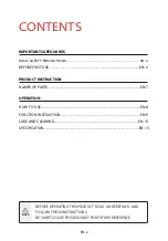 Preview for 2 page of Toshiba AC25CEW-SS Instruction Manual