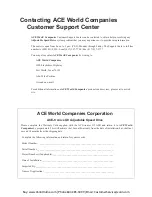 Предварительный просмотр 6 страницы Toshiba ACE-tronics G9 ASD Installation And Operation Manual