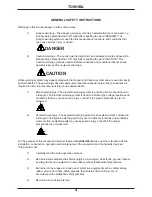 Preview for 5 page of Toshiba Adjustable Speed Drive H3 Operation Manual