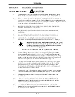 Preview for 10 page of Toshiba Adjustable Speed Drive H3 Operation Manual