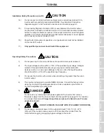 Preview for 11 page of Toshiba Adjustable Speed Drive H3 Operation Manual