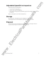 Preview for 12 page of Toshiba Adjustable Speed Drive H7 Series Operation Manuals