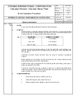 Preview for 1 page of Toshiba Air Conditioner Operation Manual