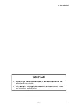 Preview for 2 page of Toshiba Aplio SSA-700A Service Manual