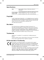 Preview for 11 page of Toshiba AR100 User'S Information Manual