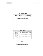 Toshiba ASC25 Instruction Manual preview