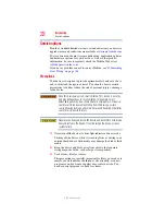 Предварительный просмотр 22 страницы Toshiba AT100 Series User Manual