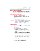 Предварительный просмотр 57 страницы Toshiba AT100 Series User Manual