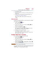 Предварительный просмотр 61 страницы Toshiba AT100 Series User Manual